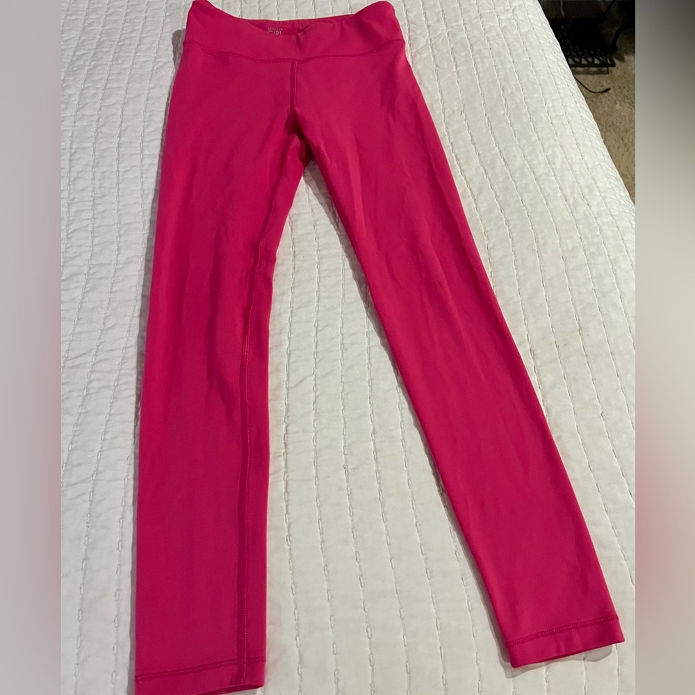 Athleta Girls Pink Leggings
